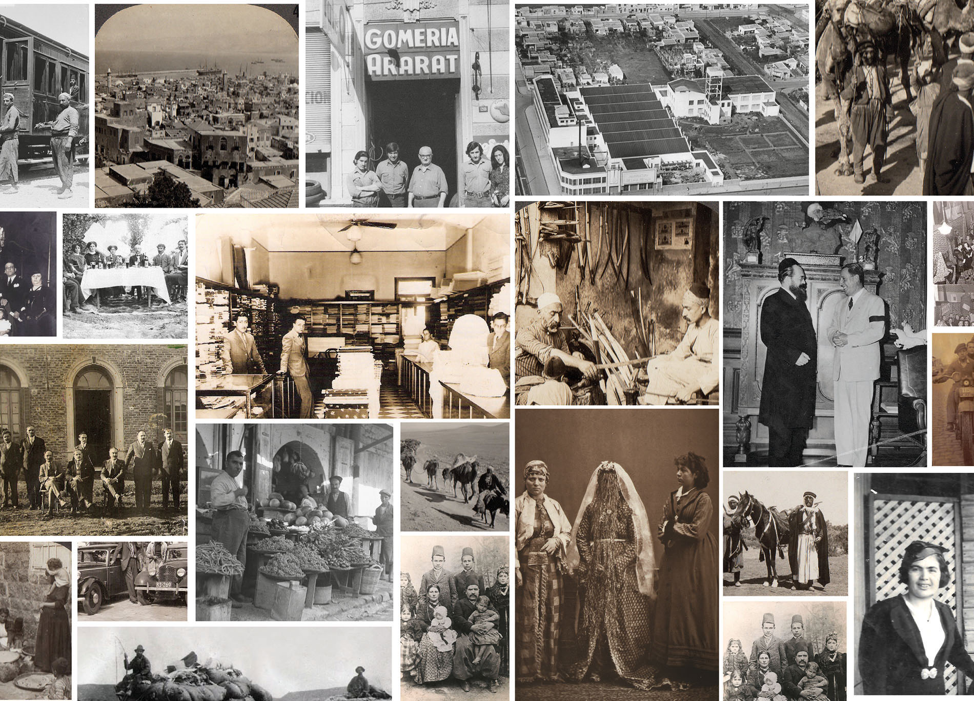 Fotografías de inmigrantes de Europa Oriental en la primera mitad del siglo XX